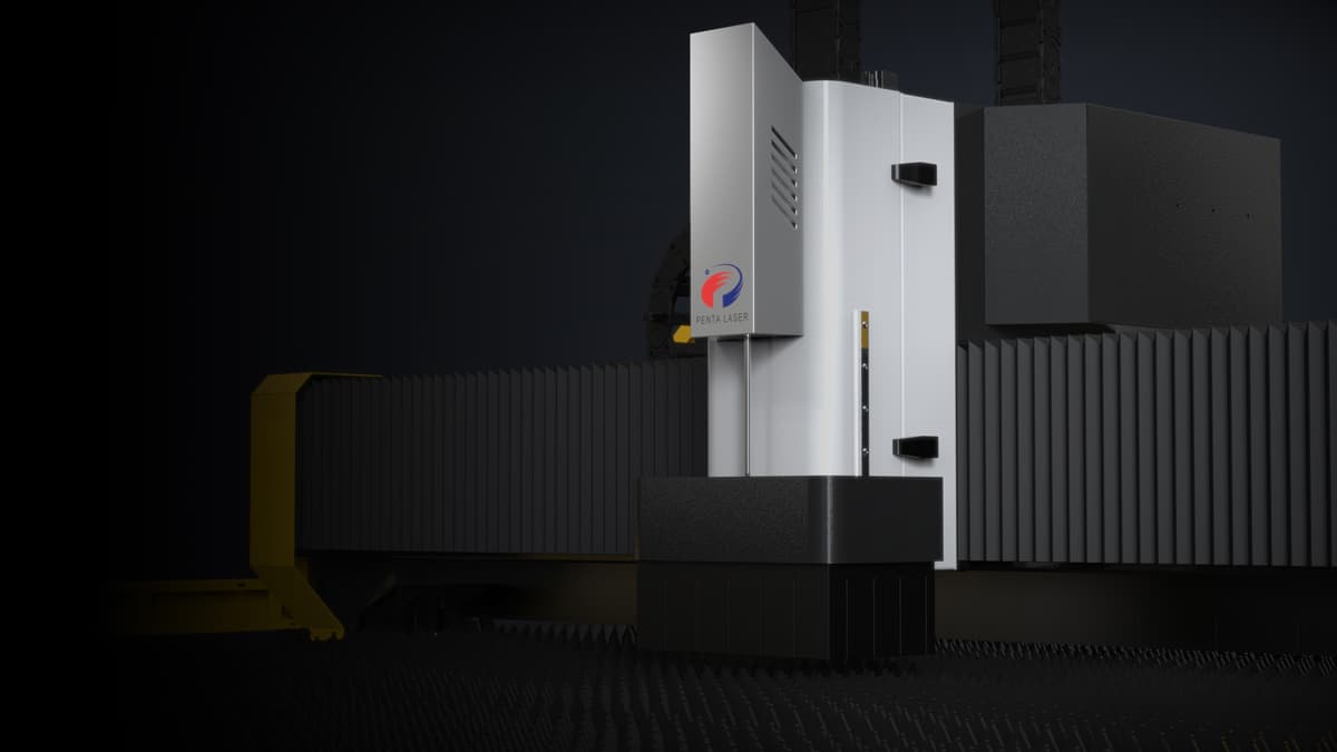 AWING 高功率雷射切割機 - 標配雷射頭升降防護罩