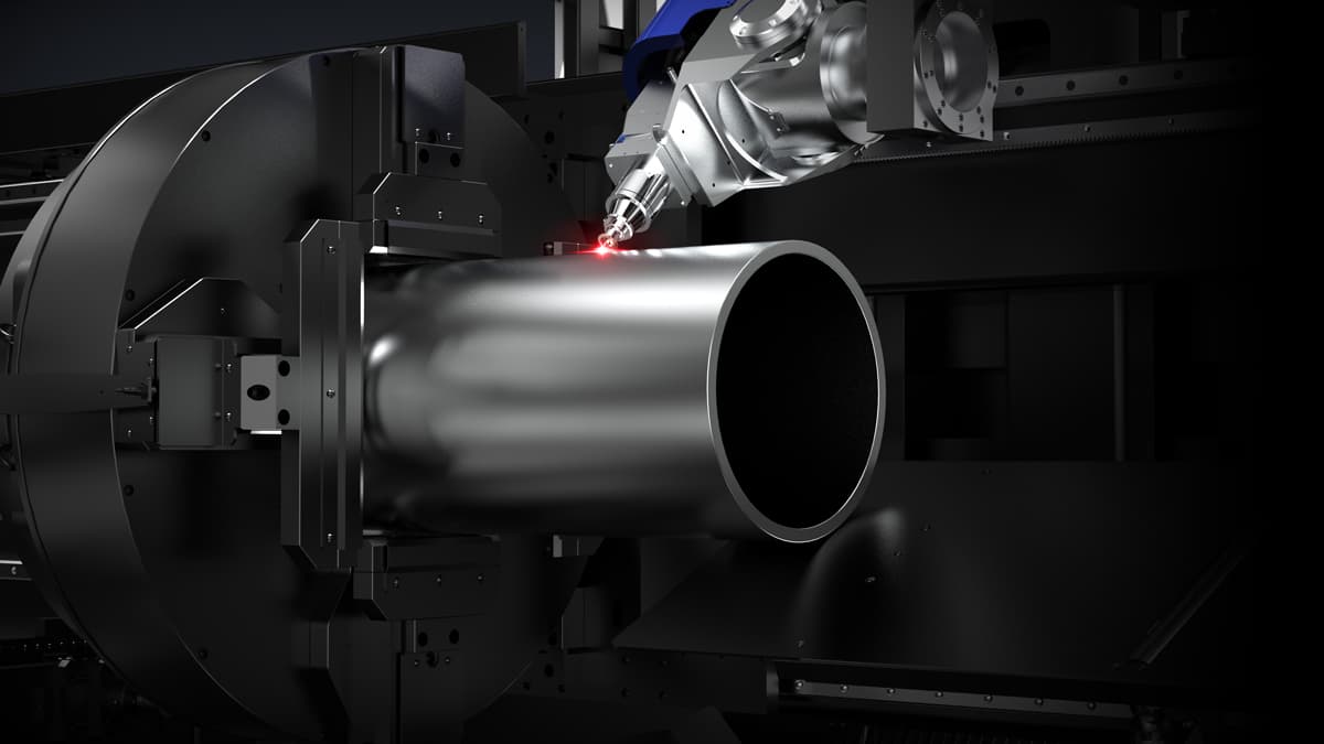 重載雷射切管機選配坡口切割功能 - 銓增精密