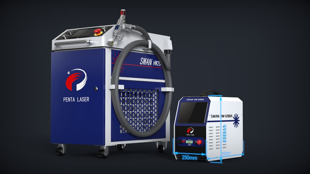 雷射焊接機體積小、重量輕 - 銓增精密