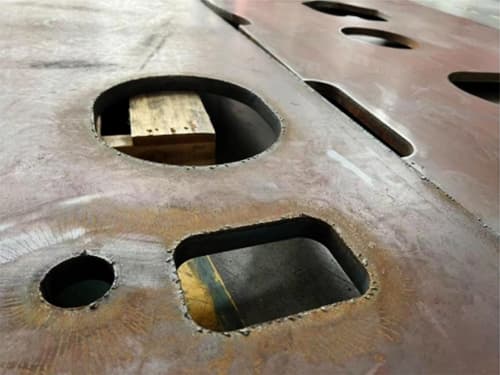 萊納斯去毛刺打渣重工去渣機 - 加工工件