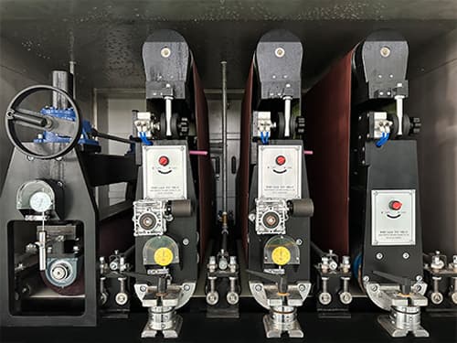 萊納斯全自動濕式拋光拉絲機 LSG-WB800 - 設備結構