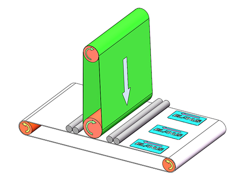 濕式拋光拉絲設備 LSG-WC350 - 設備結構