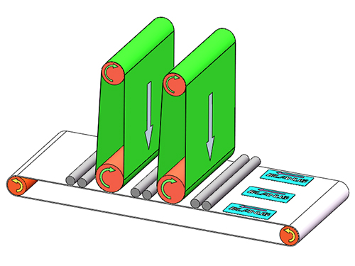 萊納斯全自動拋光拉絲設備 LSG-WD800 - 設備結構