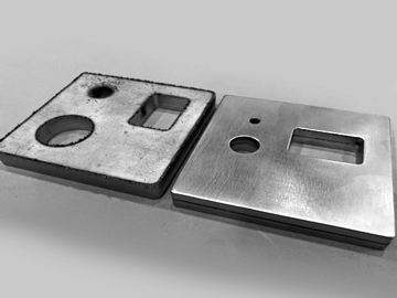 萊納斯倒角、去毛邊、去熔渣拉絲設備 LSP-DL1350 - 加工工件