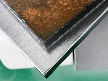 萊納斯萬向滾刷倒大角、拉絲設備 LSP-L1600 - 加工工件