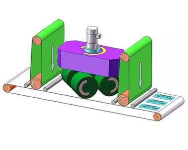 LSP-L800 萊納斯全自動去毛邊倒角設備 - 設備結構