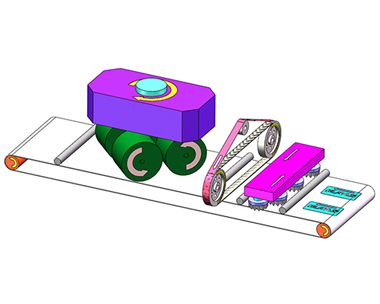 全自動去毛邊倒角設備 LSP-L800 - 設備結構