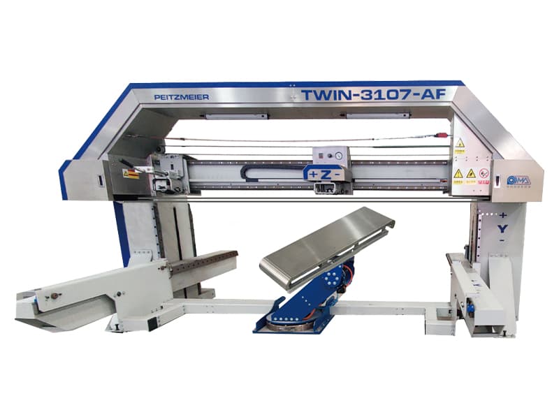 全伺服柔性雙砂帶磨床 TWIN