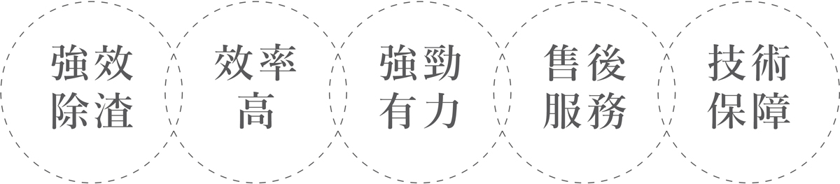 劍山除渣機 - 核心優勢