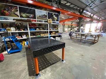 焊接工作桌 28 系列 - 設備結構