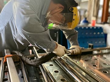 焊接工作桌 28 系列 - 設備結構