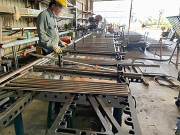 焊接工作桌 28 系列 - 設備結構