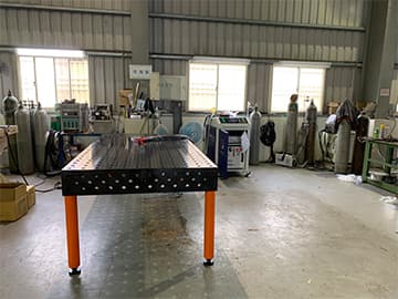 焊接工作桌 28 系列 - 設備結構